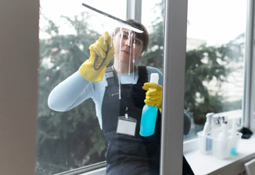 Nettoyage de vitres intérieures et extérieures à Saint-Léry